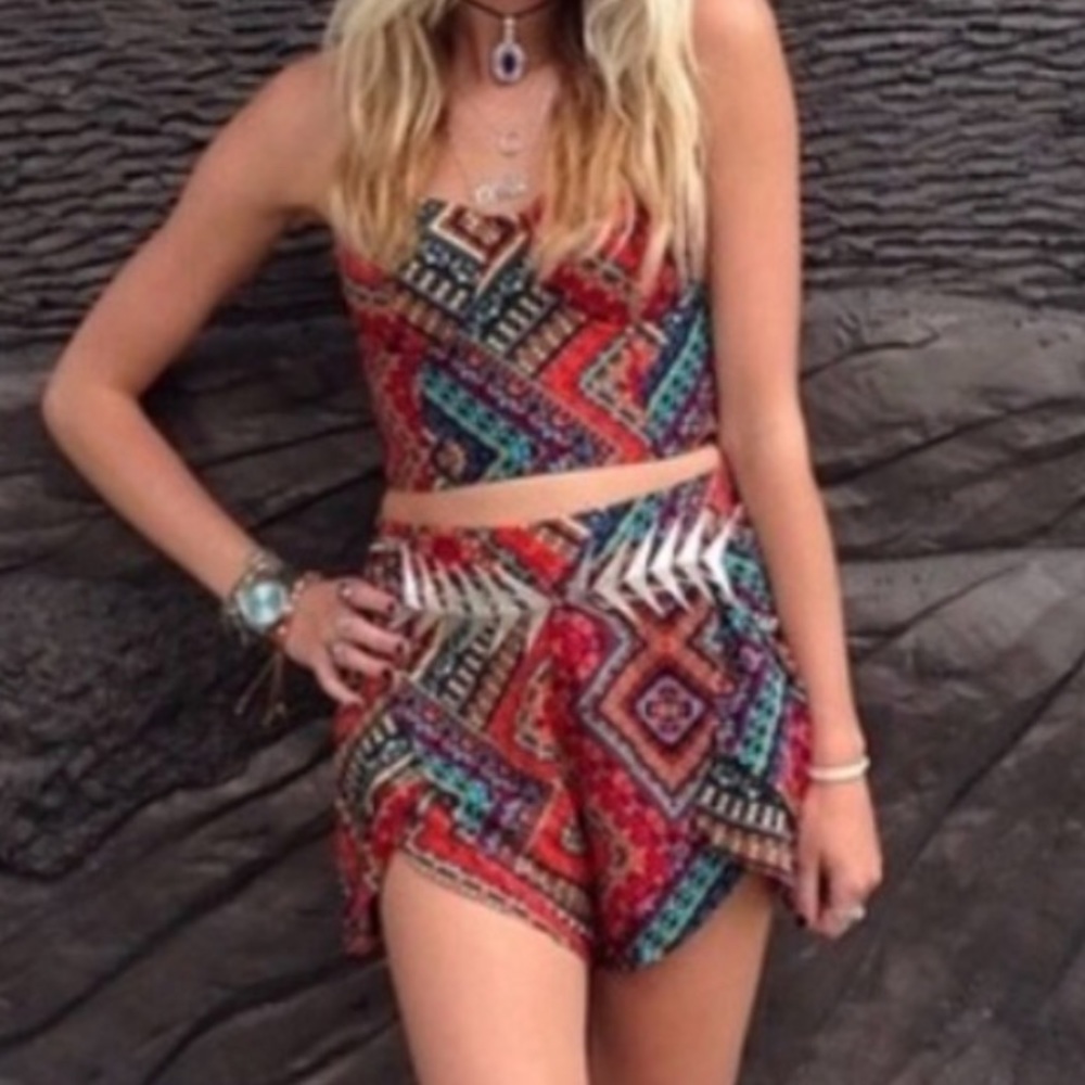 LF Mika & Gala Matching Aztec print set